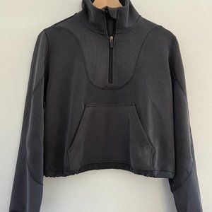 Brushed Softstreme Ribbed Half Zip